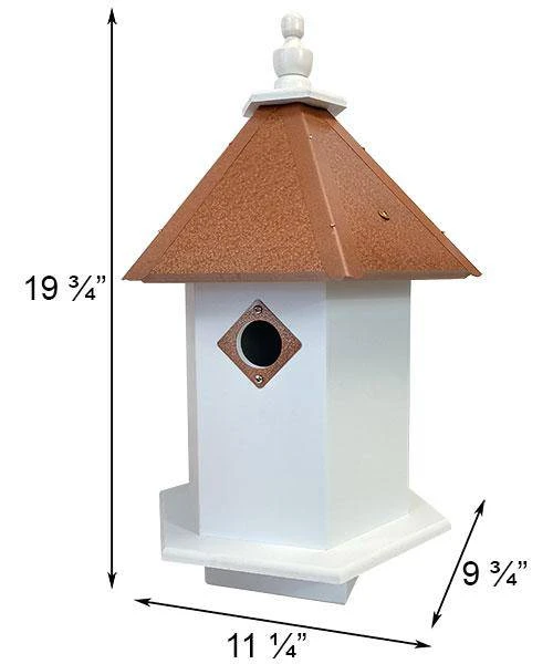 Decorative Houses Sycamore Bird House With Hammered Copper Roof By A Wing And A Prayer 4 Decorative Houses Sycamore Bird House With Hammered Copper Roof By A Wing And A Prayer