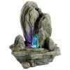 Design Toscano Boulder Falls Cascading Tabletop Fountain 2 Design Toscano Boulder Falls Cascading Tabletop Fountain