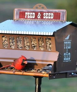 Heritage Farms Absolute Feed & Seed Weight Sensitive Bird Feeder Hanging Feeders