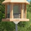 Heath Mfg Post / Pole Mounted Feeders Le Grande Gazebo Bird Feeder Combo
