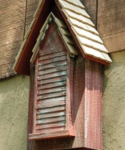 Heartwood Victorian Bat House, Red, 100 Bats