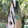 Post / Pole Mounted Houses Heartwood Graceland Bird House, Weathered White