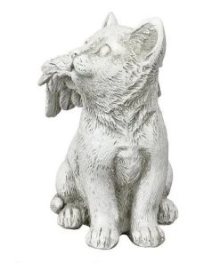 Design Toscano Loving Friend, Memorial Pet Cat Statue