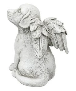 Design Toscano Loving Friend, Memorial Pet Dog Statue Lawn & Garden
