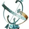 Rome Industries Armillary Brass Verdigris 18" Sundial With Star