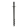 Bird Bath Accessories Achla Birding Pole Corkscrew In-Ground Base