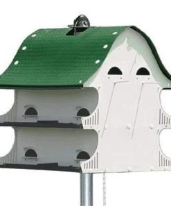 S&K Mfg American Barn 12 Room Purple Martin House