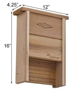 Woodlink Audubon Cedar Bat Shelter, 20 Bats