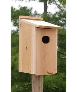Woodlink Audubon Cedar Duck House Post / Pole Mounted Houses