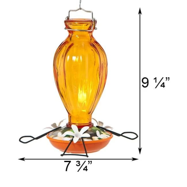 Woodlink Audubon Fluted Glass Oriole Feeder 4 Woodlink Audubon Fluted Glass Oriole Feeder