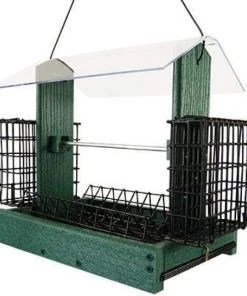 Woodlink Audubon Going Green 5-in-1 Green Bird Feeder