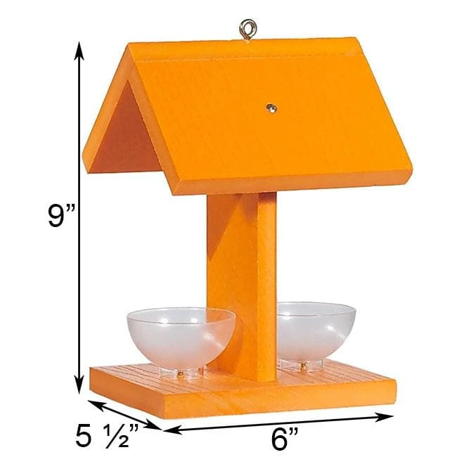 Woodlink Audubon Going Green Oriole Feeder With Fruit Dishes 4 Woodlink Audubon Going Green Oriole Feeder With Fruit Dishes