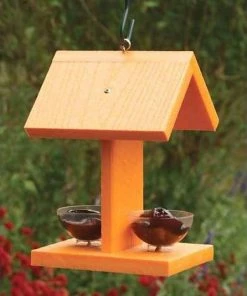 Woodlink Audubon Going Green Oriole Feeder With Fruit Dishes