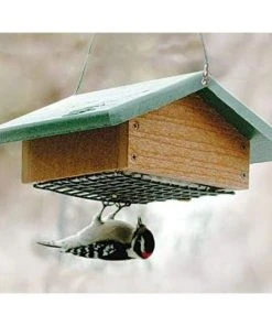Woodlink Hanging Feeders Audubon Recycled Plastic Upside Down Suet Feeder