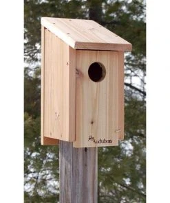Woodlink Post / Pole Mounted Houses Audubon Woodpecker House