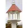 A Wing And A Prayer Decorative Feeders Azalea Bird Feeder With Hammered Copper Colored Metal Roof 2 A Wing And A Prayer Decorative Feeders Azalea Bird Feeder With Hammered Copper Colored Metal Roof