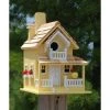 Home Bazaar Decorative Houses Backyard Cottage Yellow Bird House
