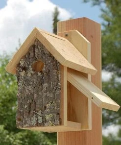 Uncle Dunkel Bark Clad Wren House
