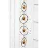 Ancient Graffiti Lawn & Garden Bell Rain Chain, Copper