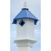 A Wing And A Prayer Decorative Houses Bluebird Hexagonal Bird House With Cobalt Blue Roof 2 A Wing And A Prayer Decorative Houses Bluebird Hexagonal Bird House With Cobalt Blue Roof