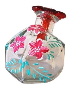 Parasol Bouquet-2 Botanica Hummingbird Feeder, Clear