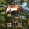 Woodlink Hanging Feeders Brushed Copper Oriole Feeder 2 Woodlink Hanging Feeders Brushed Copper Oriole Feeder