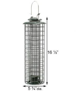 Woodlink Cage Feeders Caged Screen Tube Bird Feeder