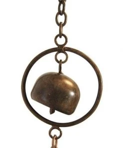 Ancient Graffiti Calla Lilies And Bells Rain Chain Lawn & Garden