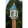 A Wing And A Prayer Camellia Bird Feeder With Verdigris Roof