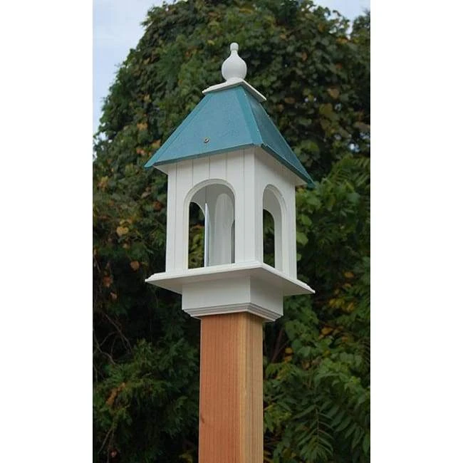 A Wing And A Prayer Camellia Bird Feeder With Verdigris Roof 3 A Wing And A Prayer Camellia Bird Feeder With Verdigris Roof