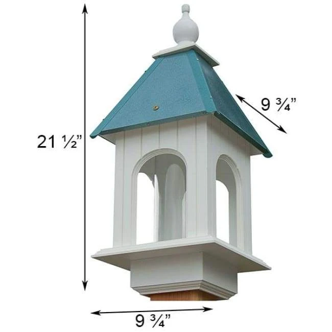 A Wing And A Prayer Camellia Bird Feeder With Verdigris Roof 4 A Wing And A Prayer Camellia Bird Feeder With Verdigris Roof