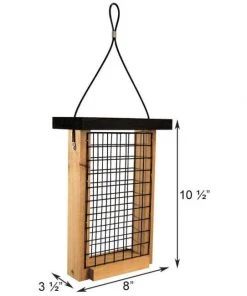 Nature's Way Cedar Double Suet Feeder