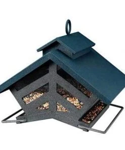 Heritage Farms Hanging Feeders Chalet Deluxe Double Sided Bird Feeder