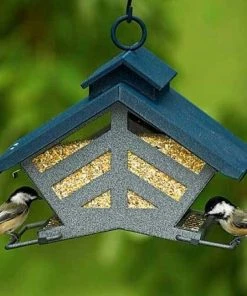 Heritage Farms Hanging Feeders Chalet Deluxe Double Sided Bird Feeder