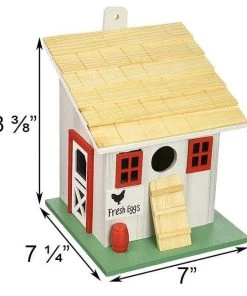 Home Bazaar Decorative Houses Chicken Coop Small Bird House