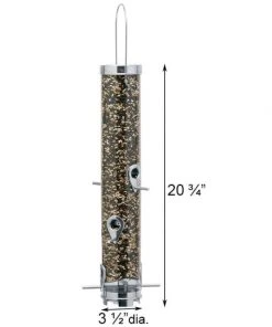 Droll Yankees Classic Sunflower Or Mixed Seed Bird Feeder Hanging Feeders