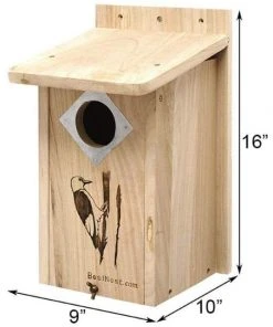 BestNest Post / Pole Mounted Houses Classic Three-Woodpecker House