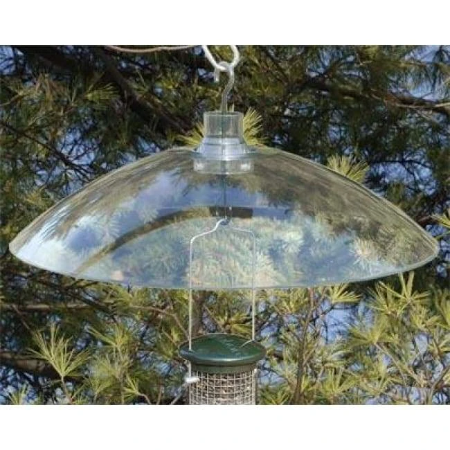 Woodlink Bird Feeder Accessories Clear Plastic Weather Shield & Squirrel Baffle 3 Woodlink Bird Feeder Accessories Clear Plastic Weather Shield & Squirrel Baffle