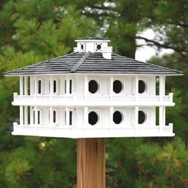 Home Bazaar Clubhouse Purple Martin Bird House 3 Home Bazaar Clubhouse Purple Martin Bird House