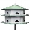 Heath Mfg Convertible Purple Martin 12 Room House Post / Pole Mounted Houses