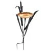Achla Standing Bird Baths Copper Single Cattail Bird Bath 2 Achla Standing Bird Baths Copper Single Cattail Bird Bath