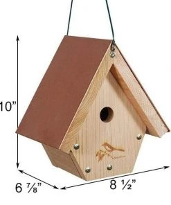 Woodlink Hanging Houses Coppertop Hanging Wren House