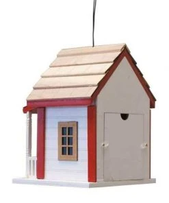 Home Bazaar Country Charm Cottage Bird House