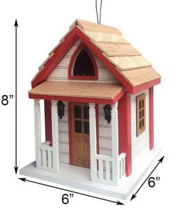 Home Bazaar Country Charm Cottage Bird House