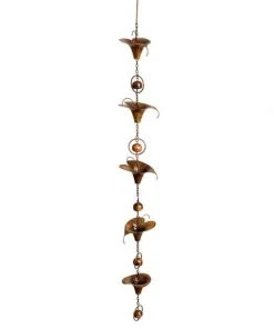 Ancient Graffiti Decorative Hanging Chain, Calla Lilies Lawn & Garden