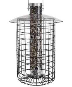Droll Yankees B-7 Domed Cage And Squirrel Proof Bird Feeder Cage Feeders