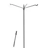 Erva Tool & Die Five Piece Black Pole Kit With Extended Arms, 9' 3" Bird Bath Accessories
