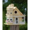 Home Bazaar Flower Pot Cottage Yellow Bird House