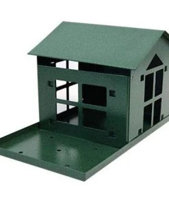 Erva Tool & Die Food Pantry Green Squirrel Feeder