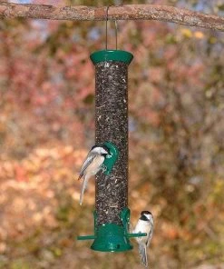 Droll Yankees New Generation 15" Bird Feeder, Green Hanging Feeders 7 Droll Yankees New Generation 15